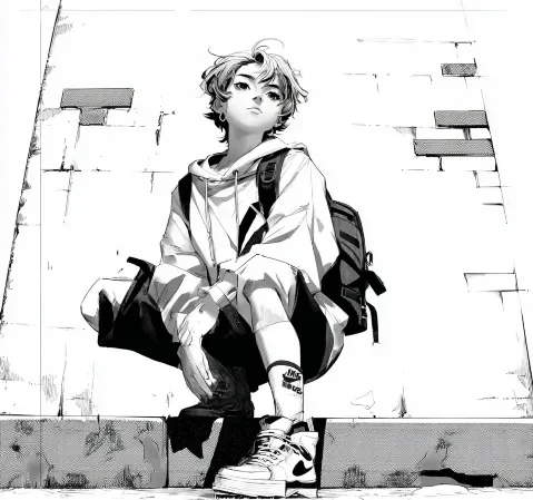 少年踏上修行之路的热血漫画封面